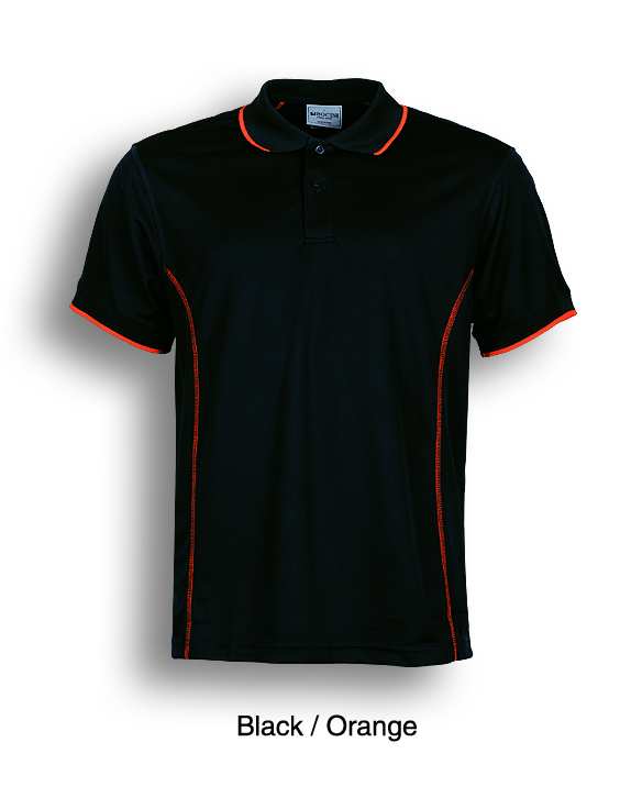 black orange, Polo Shirt, UPF: excellent protection, 160gsm, 100% breezeway polyester fabric,  Breathable, Draws Sweat from Body, Quick Dry